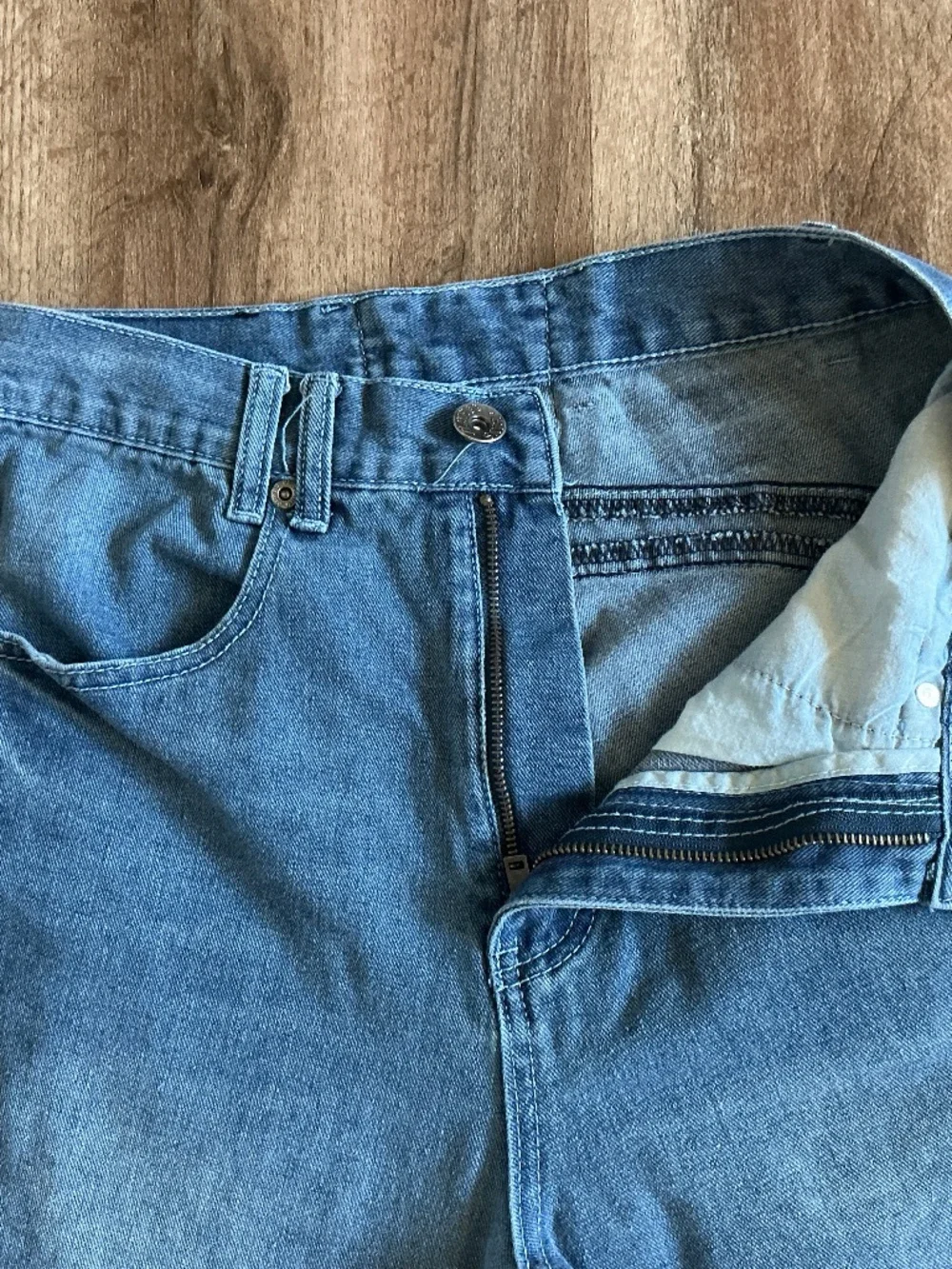 Vintage Men’s Shorts Size 30 Baggy Jorts Play Bigg Ekko Y2K Hip Hop Skater Blue